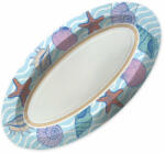 Big Party Platou Oval 36 X 20 Cm Ocean 3 Buc/set Big Party (bp60469)