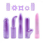 NMC Ltd Изкушаващ комплект от секс играчки в перлен лилав цвят