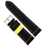 Morellato Curea de ceas rezistenta la apa Negru cu Portocaliu Morellato - 20mm / 22mm / 24mm - A01X4910B44886CR (A01X4910B44886CR)