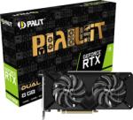 Palit GeForce RTX 2060 SUPER DUAL 8GB GDDR6 256bit (NE6206S018P2-1160A) Видео карти