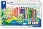 STAEDTLER Creioane colorate 12 culori/set STAEDTLER Buddy, 3 in 1