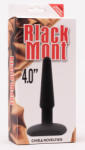 Chisa-novelties Dop Anal Clasic Black Mont, Negru, 11 Cm