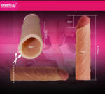 Lovetoy Pleasure X-Tender Penis Sleeve - pasiune - 36,81 RON