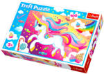 Trefl Szivárványos és unikornisos 100 db puzzle (16386)