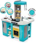 Smoby Bucătărie de jucărie electronică Tefal Studio 360° XL Bubble Smoby turcoaz-galben cu barbotare magică paste și 34 de accesorii (SM311045) Bucatarie copii