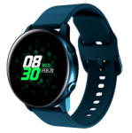 BSTRAP Silicone curea pentru Samsung Galaxy Watch Active 2 40/44mm, azure blue (SSG002C02)