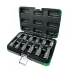 JBM Set chei torx JBM 53103, dimensiuni T20-T100, Cr-V, cromat, valiza transport Cheie torx