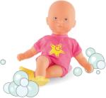 Corolle Păpușa Mini Bath Pink Corolle cu ochi albaștri și labe de înot 20 cm de la 18 luni (CO120050) Papusa