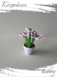 kezmuves-hobby. hu Nárcisz kaspóban - cserepes kisvirág