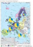 Stiefel Az EU tagállamainak és társult országainak gazd. -i fejlettségi különbségei falitérkép (DF41T-XL)