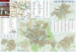 Stiefel Gyula-Sarkad-Elek térképe, falitérkép (117029T-XL)