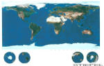 Stiefel Az élő Föld falitérkép (34014T-M)