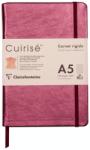 Clairefontaine Notebook cu coperta tare din piele Cuirise, A5, Clairefontaine