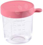 Beaba Recipient din sticlă de calitate Beaba Pink pentru stocarea hranei de 250 ml roz de la 4 luni (BE912653)