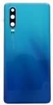 Huawei tel-szalk-013728 Gyári Huawei P30 Auróra kék akkufedél, hátlap, hátlapi kamera lencse (tel-szalk-013728)