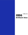  086 ORACAL 641 Brilliant blue Ragyogó kék Öntapadós Dekor Fólia tapéta Vinyl Fényes Matt