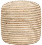 vidaXL Taburet lucrat manual, 40 x 45 cm, iută (248074) Canapea