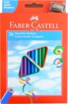 Faber-Castell Creioane colorate 36 culori triunghiulare Faber Castell + ascutitoare 120536 (FC120536)