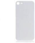  tel-szalk-014282 Apple iPhone 8 fehér akkufedél, hátlap nagy lyukú kamera-kivágással (tel-szalk-014282)