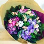ImodFlowers Buchet cu lalele si Hortensia