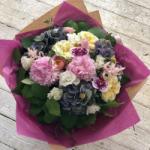 ImodFlowers Buchet de flori cu hortensia vintage