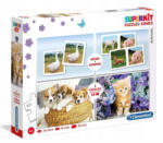 Clementoni Állatok puzzle 2x30 db-os + Memo + Dominó (20240)