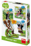 Dino Kisvakond bébi puzzle 3-4-5 db-os (325104)