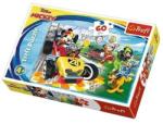 Trefl Mickey egér és barátai - Autóversenyen 60 db-os (17322)