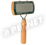 TRIXIE Egyoldalú fanyelű fémszálas kefe 18 cm (2300)