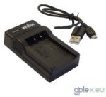 Sony NP-FM50, FM500H, F550 stb. kompatibilis micro USB akkumulátor töltő