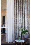 Mendola Metraj draperie cu decor Caspia, latime 280 cm, bej-gri