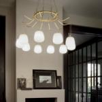 Ideal Lux Lustra KAROUSEL SP10, IDEAL LUX, D92, G9, 10x40W, Alama Satinat