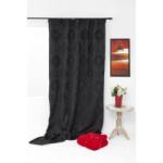 Mendola Draperie Richard Mendola Home Textiles, 140x245cm cu rejansa, negru