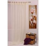 Mendola Perdea Bretagne Mendola Home Textiles, 140x245cm, cu bride, crem