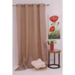 Mendola Draperie Colin Mendola Home Textiles, 140x245cm cu inele, bej