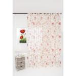 Mendola Perdea Flora Mendola Home Textiles, 300x245, cu rejansa, rosu