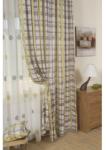 Mendola Material draperie decor Tristan, latime 300cm, verde, gri