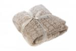 Mendola Patura decorativa imitatie blana Mendola Home Textiles, 150x200cm, maro Patura