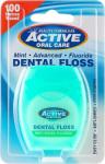 Beauty Formulas Fogselyem mentával és flourral - Beauty Formulas Active Oral Care Dental Floss Mint Waxed + Fluor 100m