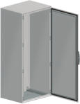  Schneider Electric Spacial SM NSYSM2012402D Monoblokk fém szekrény, teli ajtóval, 2000x1200x400, IP55, szerelőlap nélkül, oldallappal, nem sorolható, 2 ajtós, Spacial SM (Schneider NSYSM2012402D) (NSY