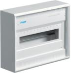  Hager Volta VA12B Műanyag kiselosztó 12 modul, 1 sor, ajtó nélkül, IP30, falon kívüli, Volta (Hager VA12B) (VA12B)