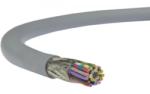  LiYCY (árnyékolt elektronikai) 18x0, 34 mm2 szürke sodrott réz PVC szigetelésű 350V kábel (V5080)