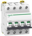 Schneider Electric , Acti9, A9F06463, Kismegszakító 4P, 63A, B karakterisztika, 10 kA Acti9 IC60H (Schneider A9F06463) (A9F06463)
