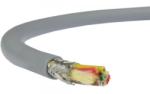  LiYCY (árnyékolt elektronikai) 2x2x0, 5 mm2 szürke sodrott réz PVC szigetelésű 350V kábel (V4975)