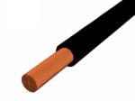  MKH (H07V-K) 1x10 mm2 fekete, 100 fm kiszerelés, sodrott réz PVC szigetelésű 450/750V vezeték (V3840)