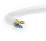  MT (H05VV-F) 3x1, 5 mm2, 1 fm kiszerelés, fehér sodrott réz PVC szigetelésű 300/500V kábel (V3504)