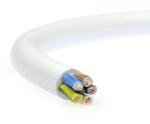  MT (H05VV-F) 5x2, 5 mm2, 100 fm kiszerelés, fehér sodrott réz PVC szigetelésű 300/500V kábel (V3540)