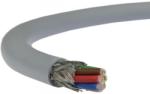  LiYCY (árnyékolt elektronikai) 7x0, 5 mm2 szürke sodrott réz PVC szigetelésű 350V kábel (V5027)