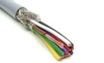  LiYCY (árnyékolt elektronikai) 5x2x0, 25 mm2 szürke sodrott réz PVC szigetelésű 350V kábel (V5010)
