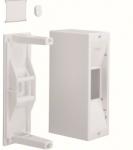  Hager Gamma GD102N Műanyag minielosztó, 2 modul, 1 sor, ajtó nélkül, IP30, falon kívüli, Gamma (Hager GD102N) (GD102N)